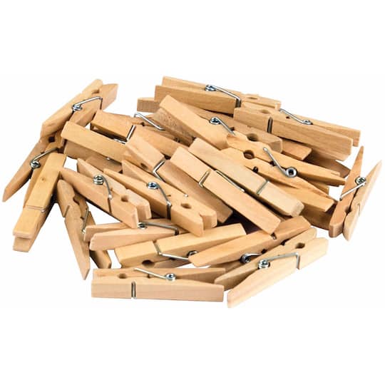 4 Packs: 6 Packs 50 ct. (1,200 total) Teacher Created Resources STEM Basics Clothespins
